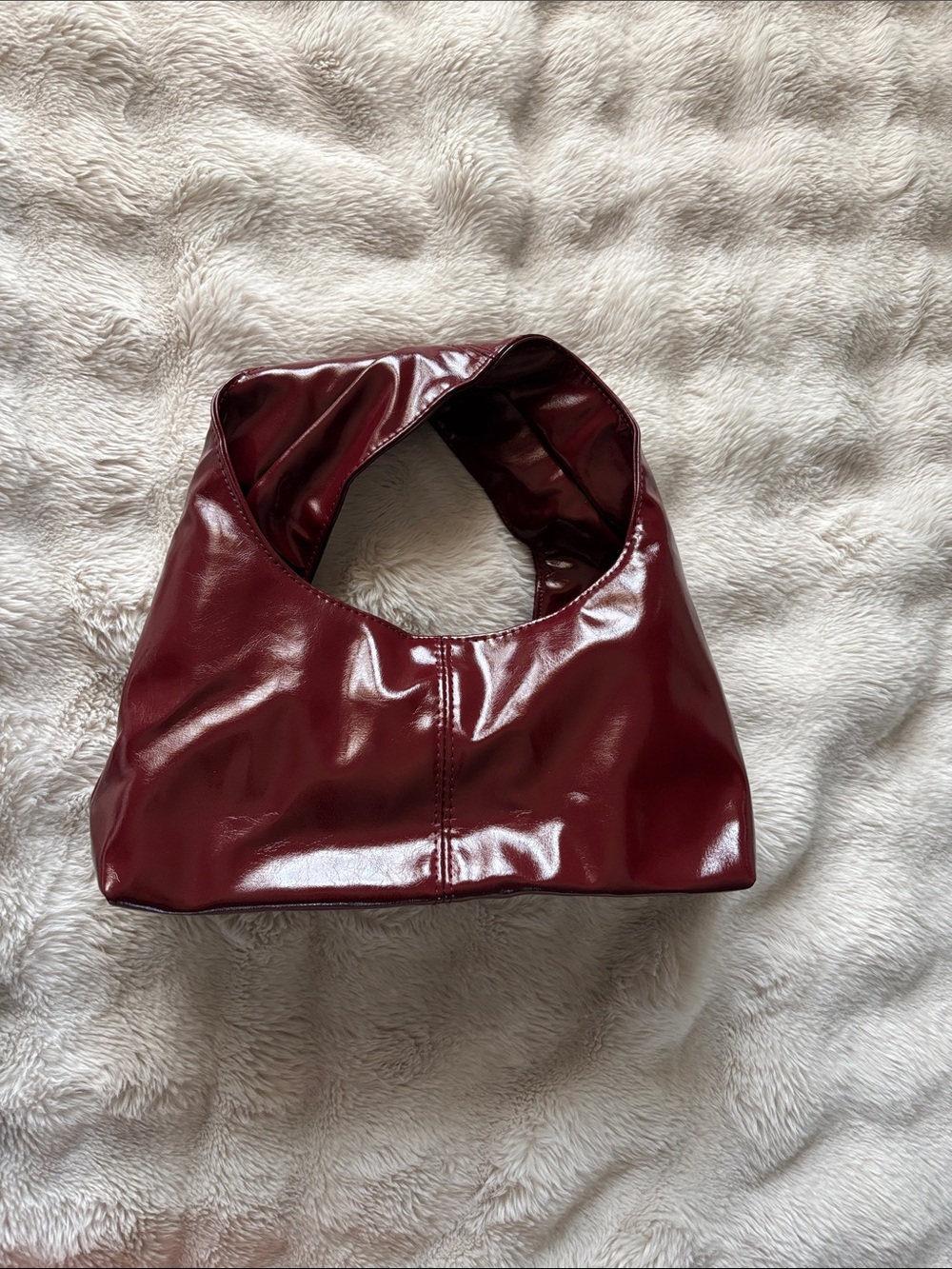 Deep Red purse
